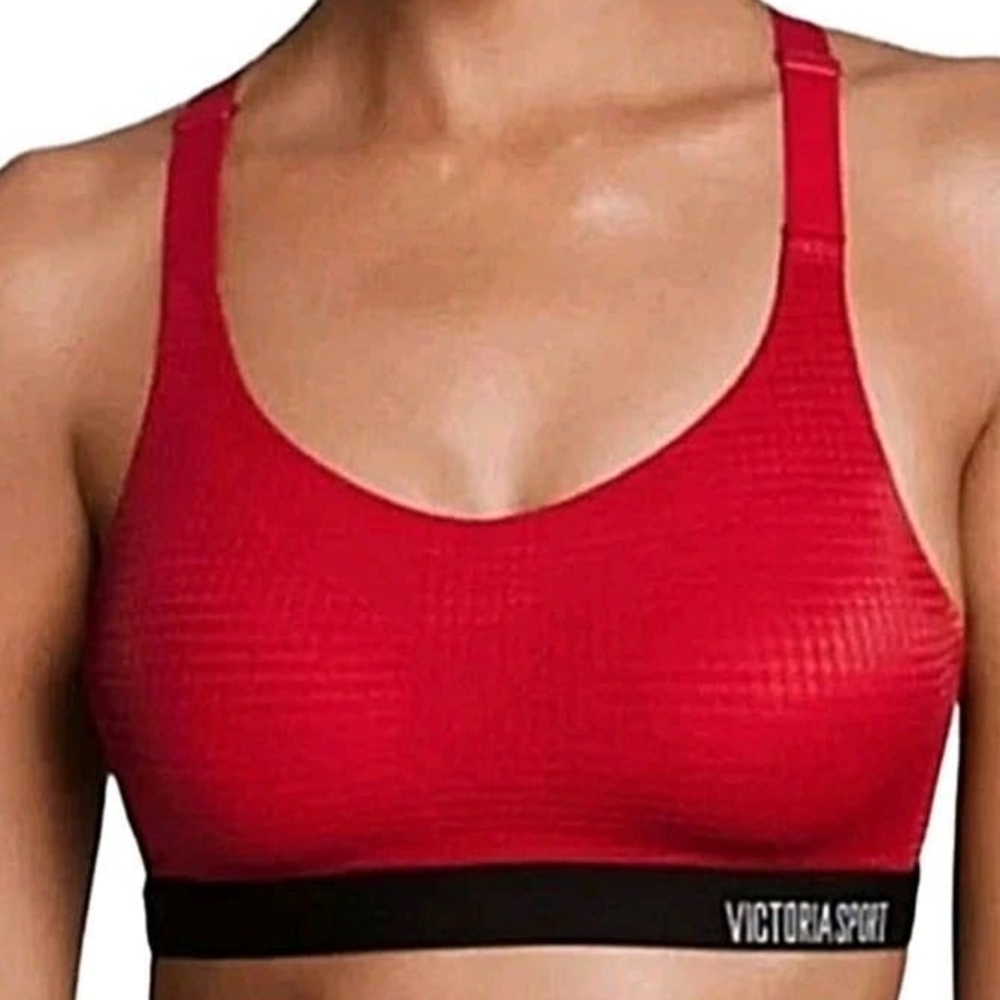 Red Performance Sports Bra